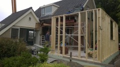 uitbouw noordwijkerhout modiwood gevel